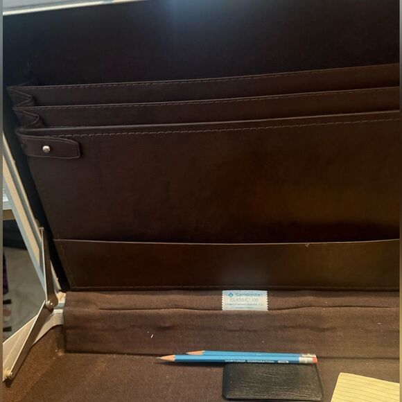 Antique Vintage Samsonite 100 Briefcase 1960s (with Lock Combo) - Picture 3 of 6